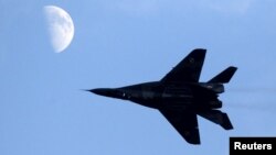 Aion de luptă polonez Mig-29, imagine de arhivă.