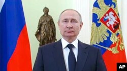 Орусиянын президенти Владимир Путин. 