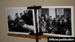 Көргөзмөгө коюлган фото.