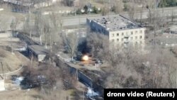 Harci események Mariupolban 2022. március 14-én