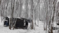 Surova zima za migrante u šumi kod Velike Kladuše