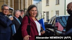 Заступниця державного секретаря США Вікторія Нуланд у Москві, 12 жовтня 2021 року