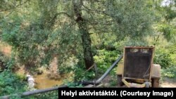 Az öntözéshez használt szivattyú