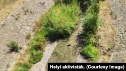 A Tarna kiszáradt medre