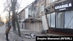 Херсон після російського обстрілу, грудень 2022 рік