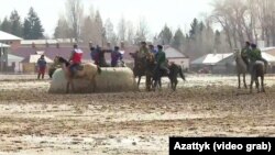 Көкбөрү боюнча “Бакубат-Талас” менен “Ийгилик” командаларынын беттеши. Бирини лига, финал. 21-март, 2022-ж. Чолпон-Ата шаары.