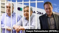 Өмүрбек Текебаев, Дүйшөнкул Чотонов жана Леонид Маевский.