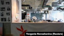 Biroul de la Moscova al postului nostru de radio Europa Liberă/ Libertatea, aprilie 2021. 