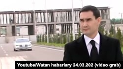 Президент Туркменистана Сердар Бердымухамедов 