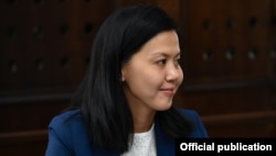 Омбудсмен КР Атыр Абдрахматова.