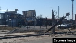 Временно оккупированный город Счастье, Луганская область