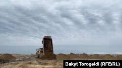 Рекультивация свалки.