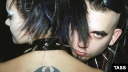 "Готы" в московском клубе "Точка"