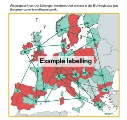 მოდელირება, როგორი შეიძლება იყოს ევროპაში მოგზაურობა მწვანე ზონებს შორის