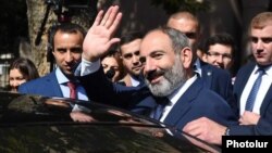 Премьер-министр Армении Никол Пашинян, Ереван, 8 октября 2018 г.