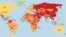 Harta Indexului libertății presei 2022 (RSE)