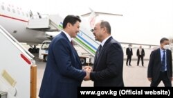 Улукбек Марипов жана Абдулла Арипов. Ташкент. 2021-жылдын 25-марты.