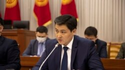 Министрлер кабинетинин төрагасы Улукбек Марипов. 