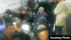 Фото Орифджона Файзуллоева из пункта пропуска "Аксарайский" 