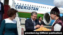 Визит Мирзиеева в Кыргызстан 
