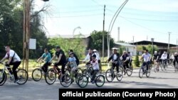 Жалал-Абадда өткөн веложүрүш. 6-май, 2022-жыл. 