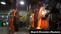 Кумтөрдө алтын казылгандан кийинки иш учуру. 2022-жыл.