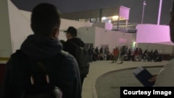 Пересекающие границу США с Мексикой иностранцы.