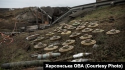 Розмінування на території Херсонської області після російської окупації, грудень 2022 року