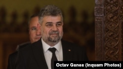 Președintele PSD, Marcel Ciolacu, și premierul Nicolae Ciucă, la Camera Deputaților. Coaliția lui Nicu și Marcel, se pregătește de schimbări în Guvern