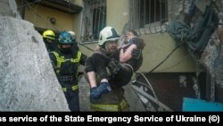 Днепр шаары. Куткаруу иштери. 