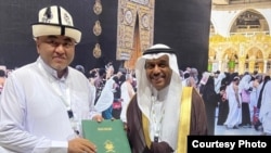 Замир Ракиев жана Абдел Фаттах бин Сулейман. Мекке шаары. 