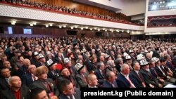 Бишкектеги элдик курултай. 25-ноябрь, 2022-жыл. 