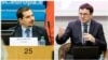Colaj. Alexei Buzu, director executiv al Centrului Parteneriat pentru Dezvoltare și ministrul în demisie, Marcel Spatari.