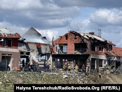 Наслідки ракетного обстрілу