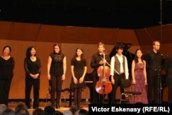 La concertul de gală după cursurile de măiestrie septembrie 2014 la Kronberg