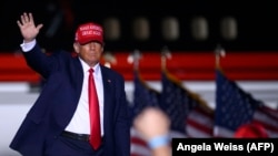 Ish-presidenti amerikan, Donald Trump, gjatë fushatës për zgjedhjet presidenciale më 2024.