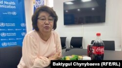 Дүйнөлүк саламаттыкты сактоо уюмунун Кыргызстандагы кеңсесинин жетекчиси Назира Артыкова зыяндуу азыктарды көрсөттү. 