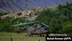Un elicopter militar afgan la Kabul