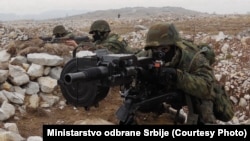 Сербские военные, иллюстративное фото 