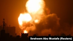 Sulmet në Gaza gjatë prillit. Fotografi ilustruese. 