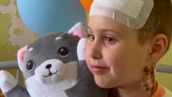 Ukrainian 9-Year-Old Making 'Miracle' Recovery From Shrapnel Head Wound