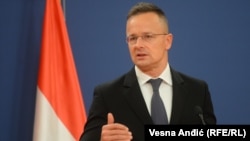 Ministar spoljnih poslova i trgovine Mađarske Peter Sijarto