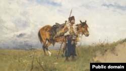 Юзеф Брандт, «Козак-стражник» (1900)