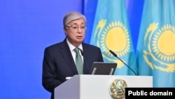 Қазақстан президенті Қасым-Жомарт Тоқаев. Павлодар облысы, 5 қазан 2022 жыл.