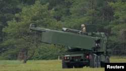 Lansator de rachete HIMARS la un exercițiu din Letonia. 26 septembrie 2022