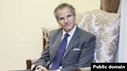 Armenia - The head of the IAEA, Rafael Grossi, meets Foreign Minister Ararat Mirzoyan, Yerevan, October 4, 2022.