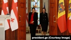 Саломе Зурабишвили и Майя Санду