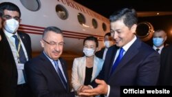 Кыргызстанга Түркиянын вице-президенти Фуат Октай келди. 9-сентябрь, 2021-жыл. 