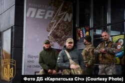 Латвійський доброволець із побратимами