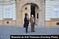 Victor Neumann și protectorul său, academicianul Răzvan Teodorescu